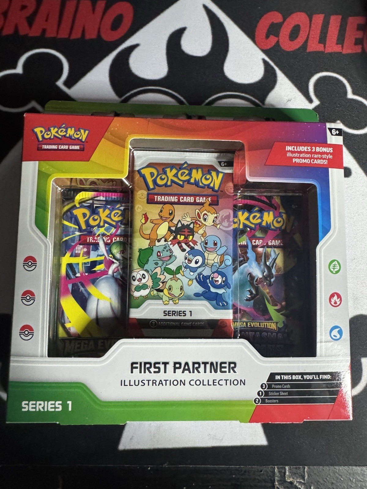 Pokemon Collezione Illustrazione Primo Partner Serie 1
