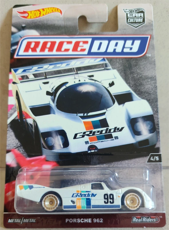 Hot Wheels - Porsche 962 - Greddy - Race Day (2017)