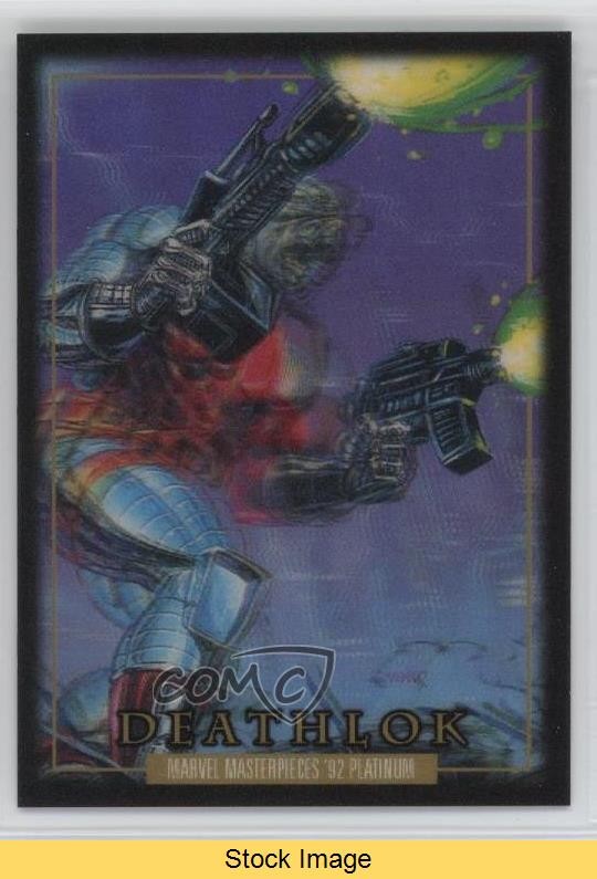 2024 Upper Deck Marvel Masterpieces '92 Lenticular Deathlok #28 READ 3kg