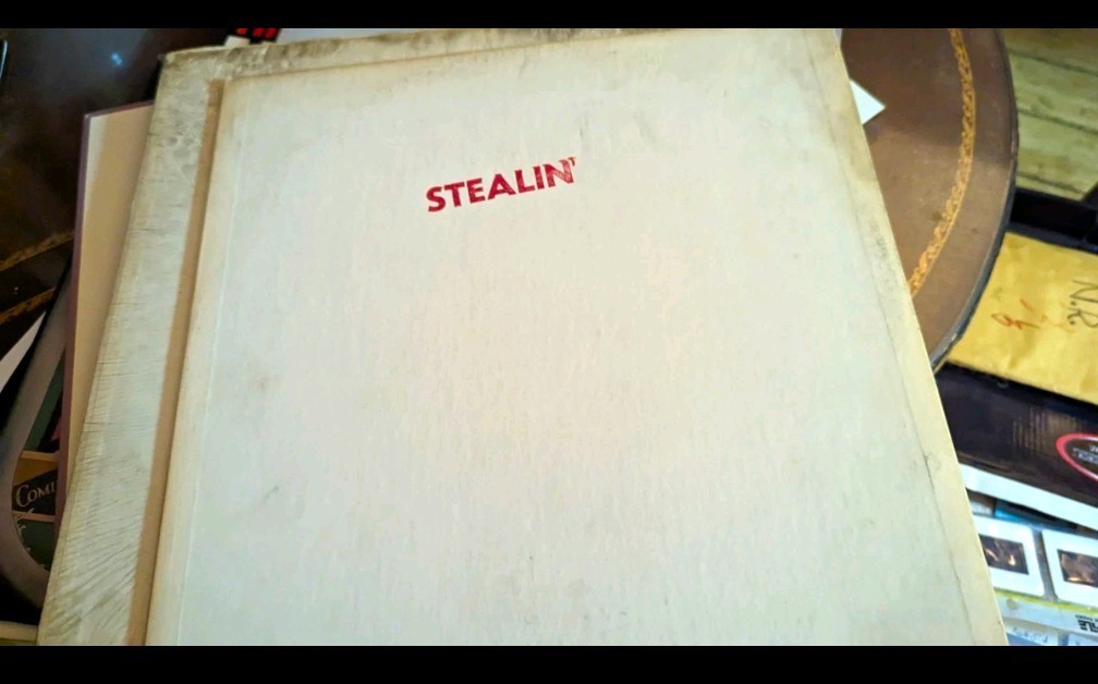 Bob Dylan vintage 1969 white sleeve  - Stealin' 
