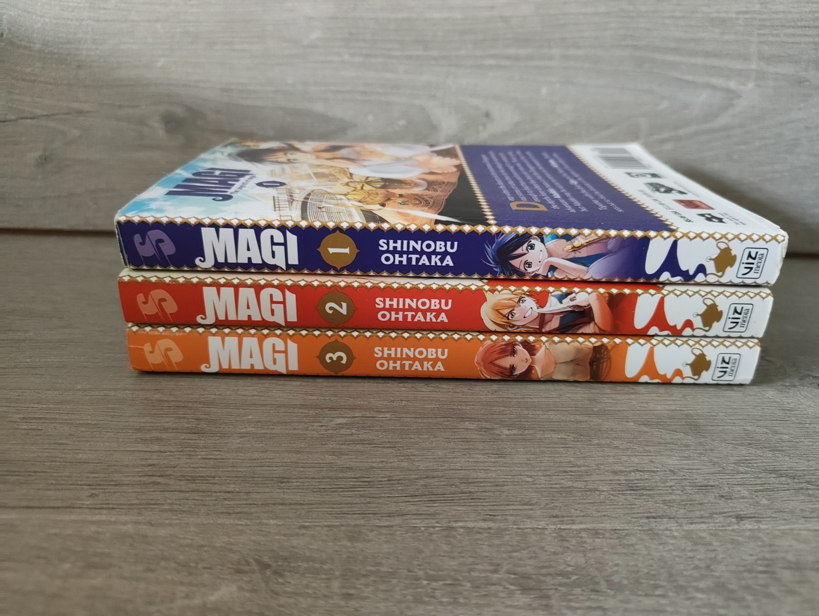 Magi The Labyrinth of Magic Manga Vol 1 2 3 English Set Collection Viz Media 📚