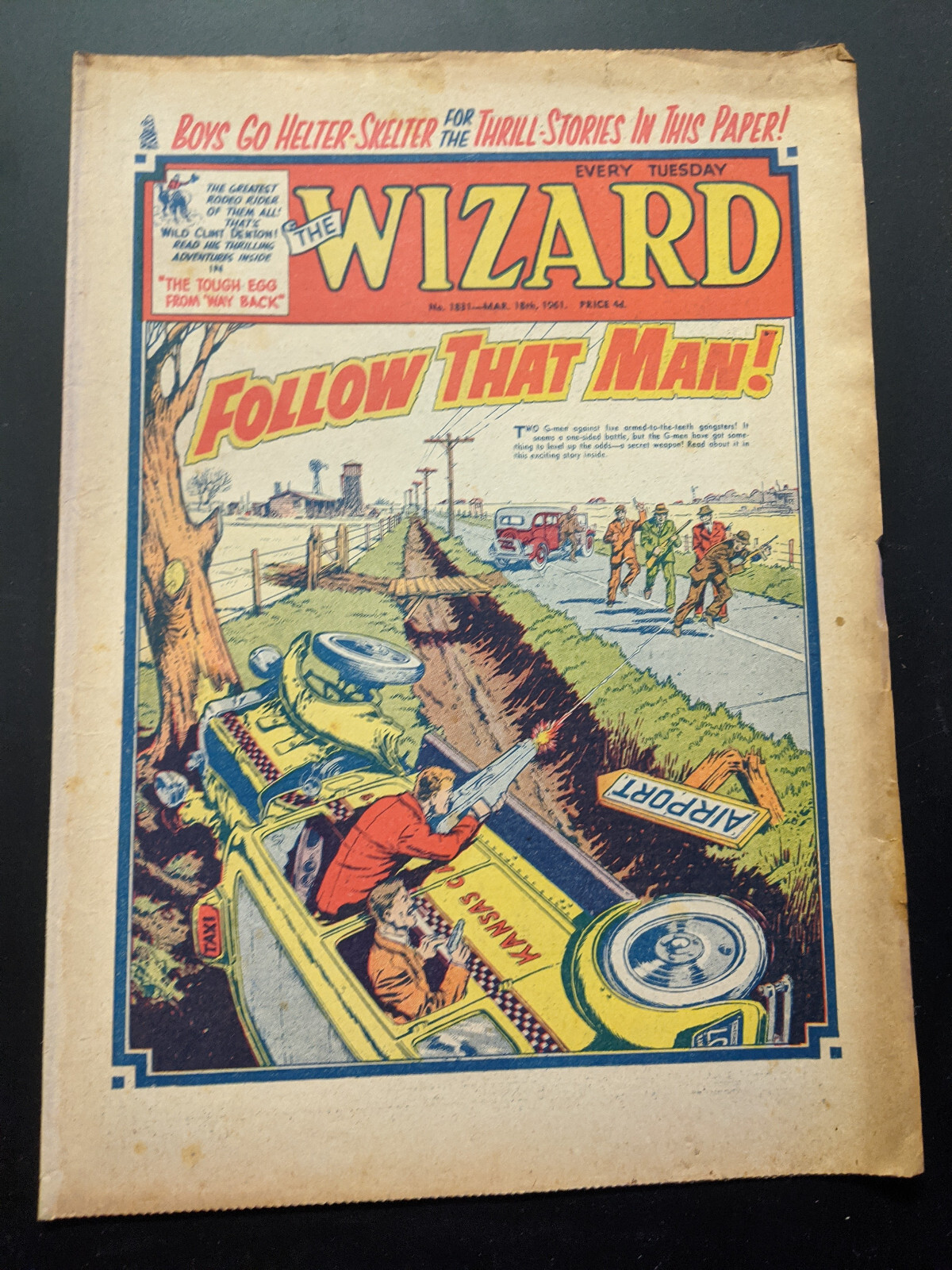 Wizard Comic No 1831, March 18th 1961, D.C. Thomson.