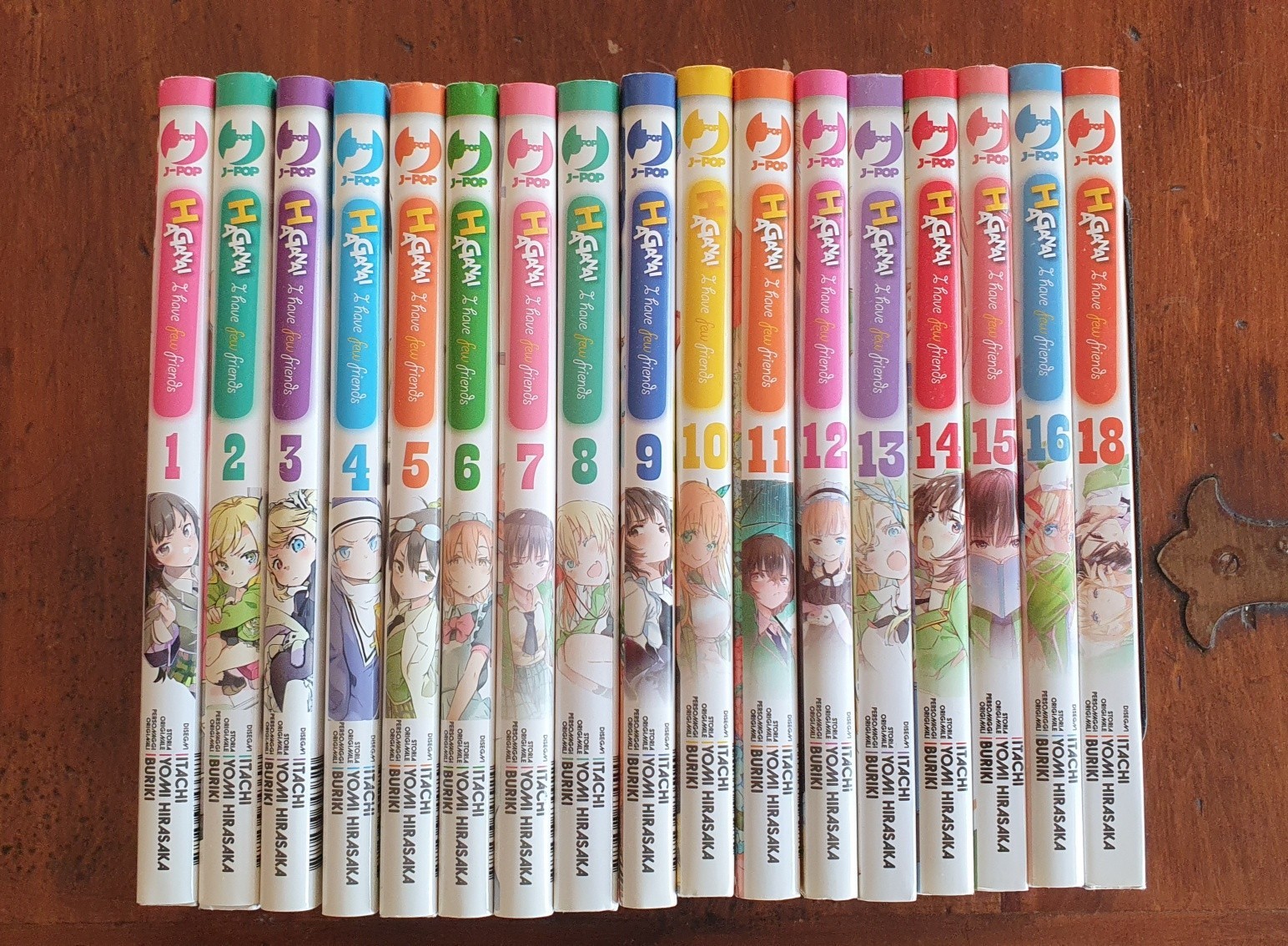 Manga HAGANAI I HAVE FEW FRIENDS serie non completa di volumi 17  J-POP