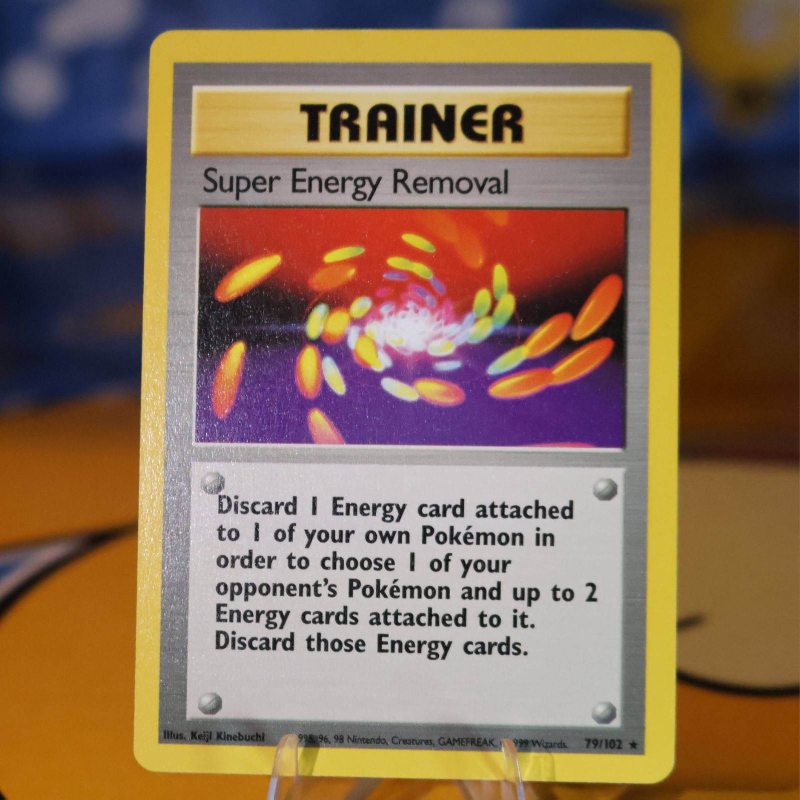 Super Energy Removal 79/102 Set Base Carta Allenatore Rara - NM - Pokémon TCG
