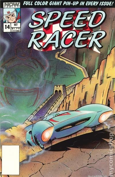 Speed Racer #14 FN+ 6.5 1988 Immagine Stock