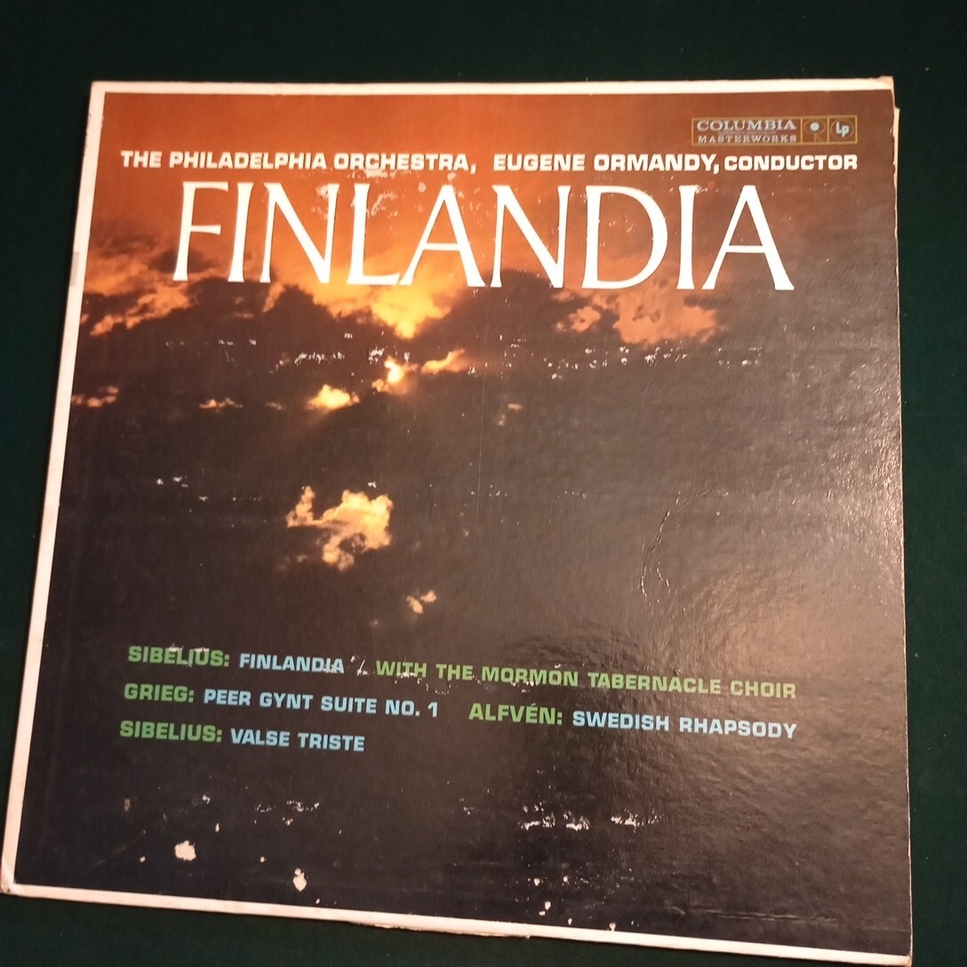 Eugene Ormandy & The Philadelphia Orchestra - Finlandia 1960 Vinyl LP ML 5596