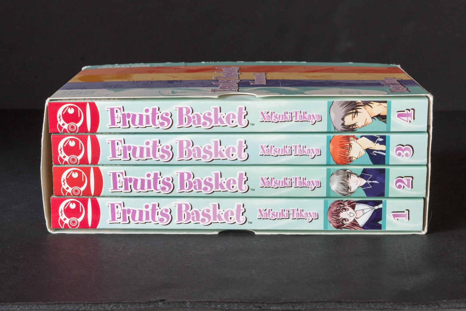 FRUITS BASKET serie manga cofanetto 4 (#1-4) libri PB lingua inglese fuori produzione