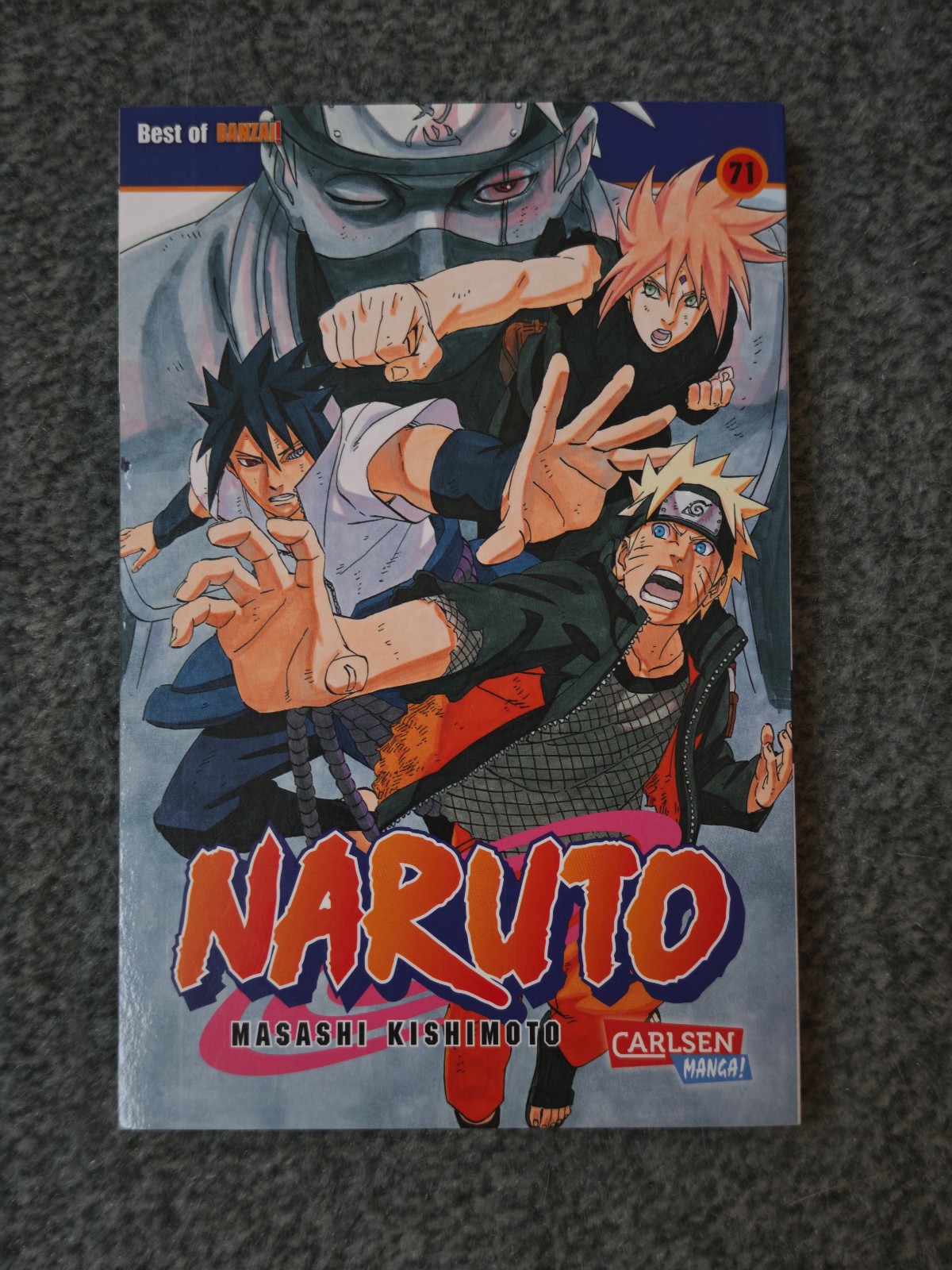 Naruto Band 71 manga tedesco