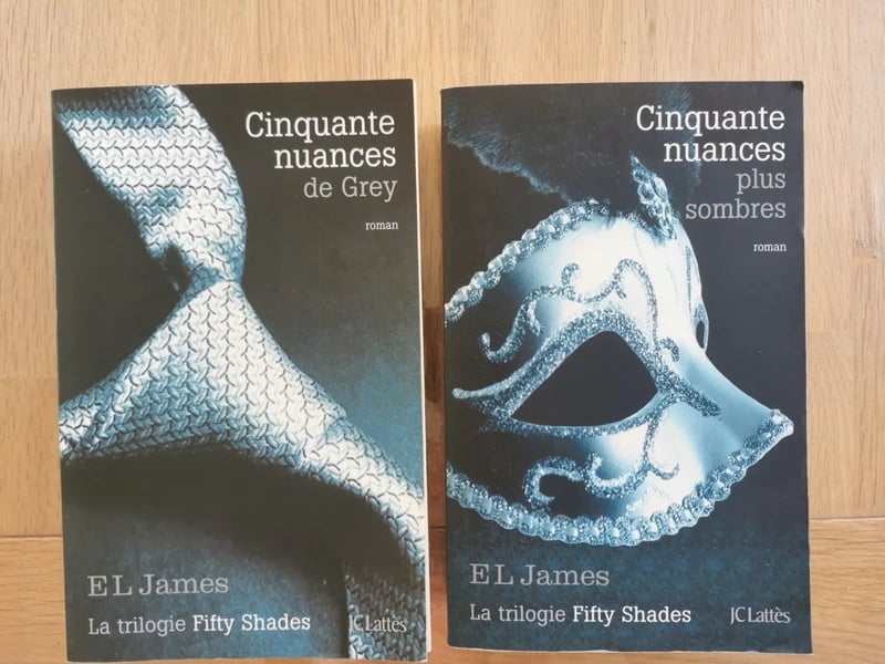 Lot livre 50 nuances de grey