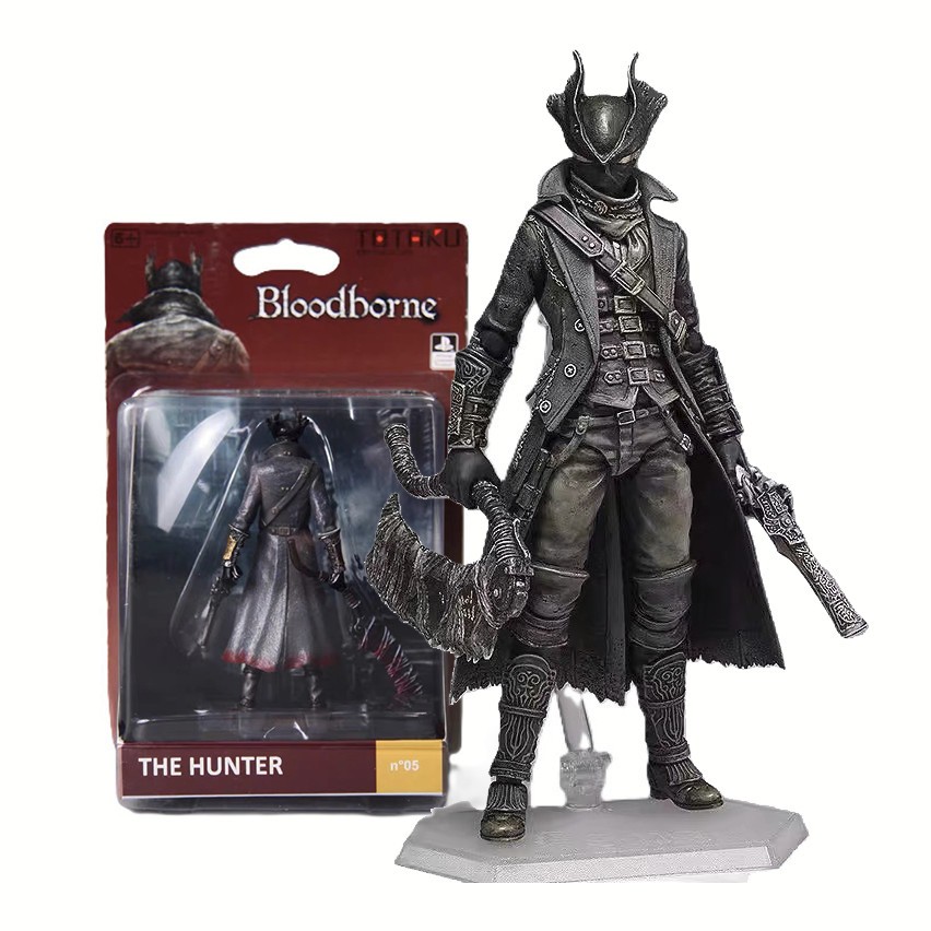 Totaku Bloodborne The Hunter 4 pollici PS5 action figure gioco di ruolo nuovo in scatola regalo