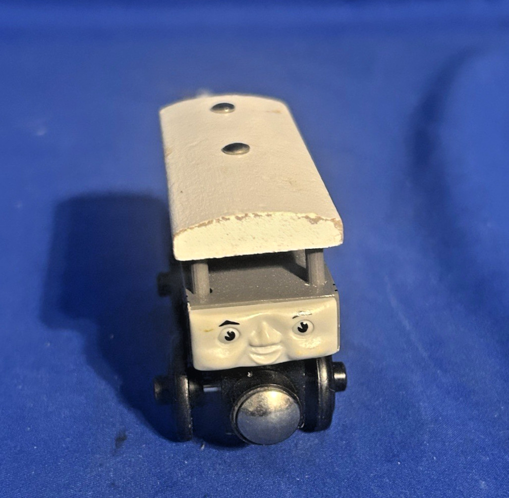 Trenino ferroviario in legno Thomas & Friends 1999 motore rospo il furgone del freno