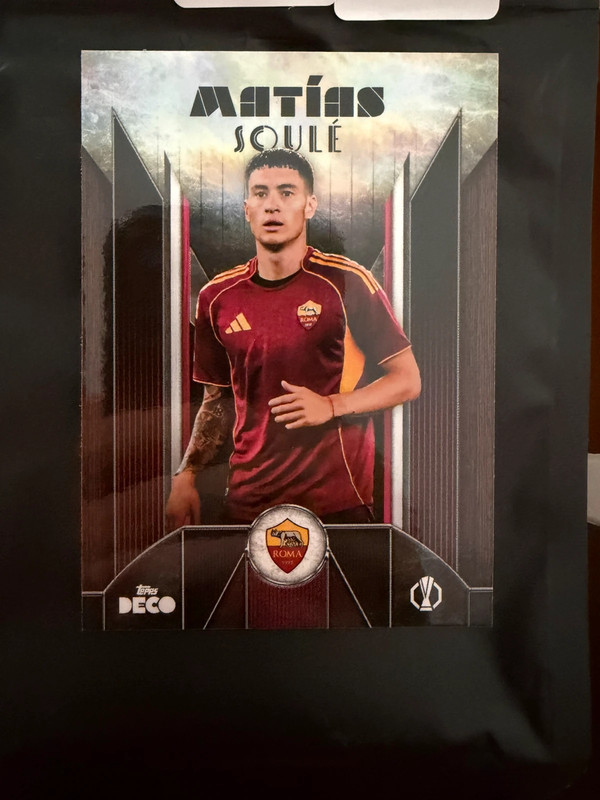 Topps deco Matias Soule As Roma