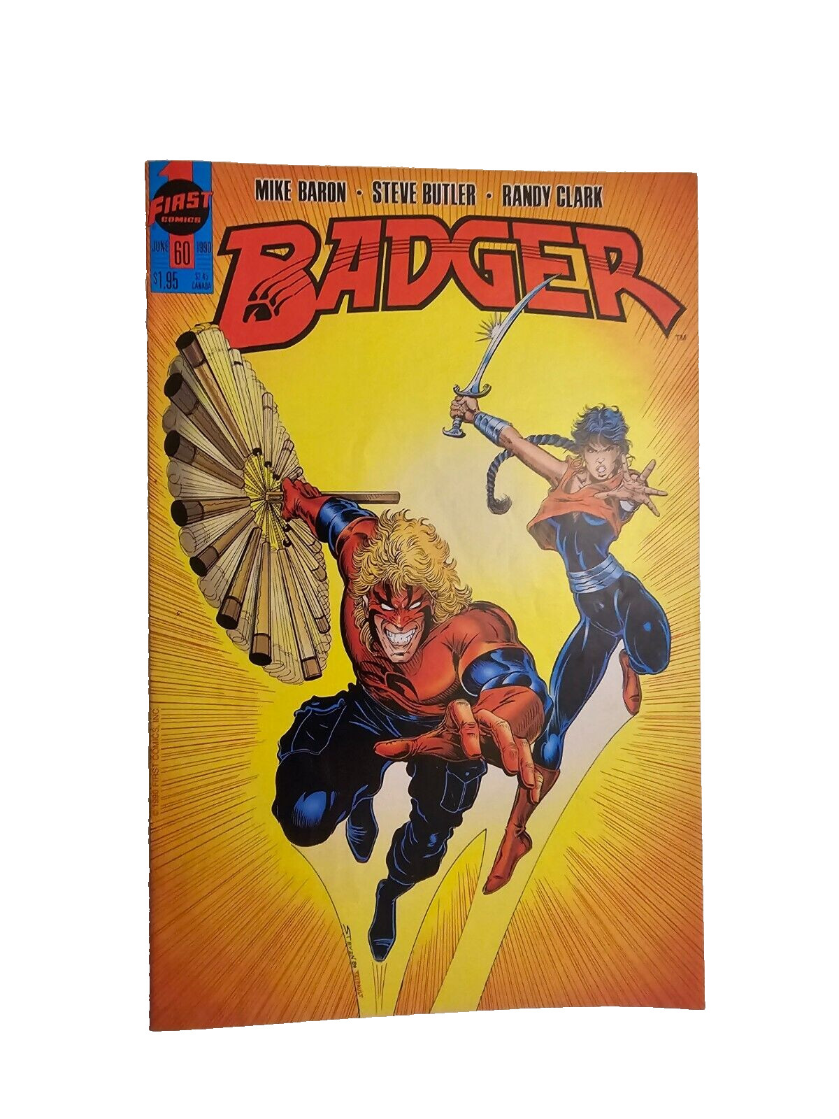 Badger Vol. 1, No. 60, June 1990 First Publishing Comics