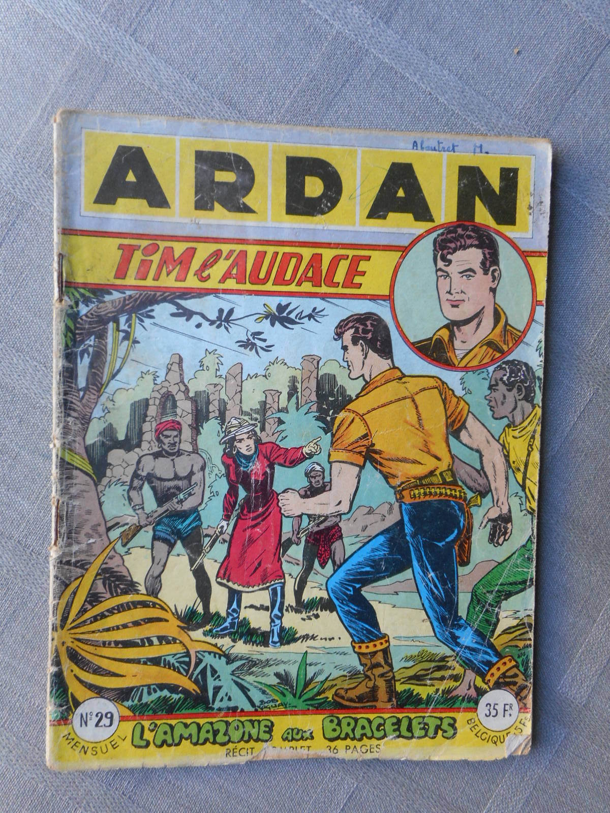 Artima Ardan Tim L'Audace 1ª Serie N° 29 1954 In Buone Condizioni