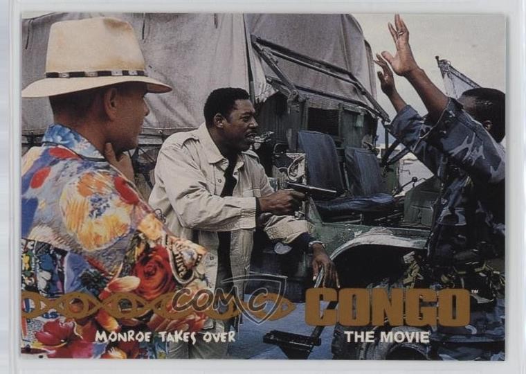 1995 Upper Deck Congo: Il film Monroe prende il sopravvento #17 xg2