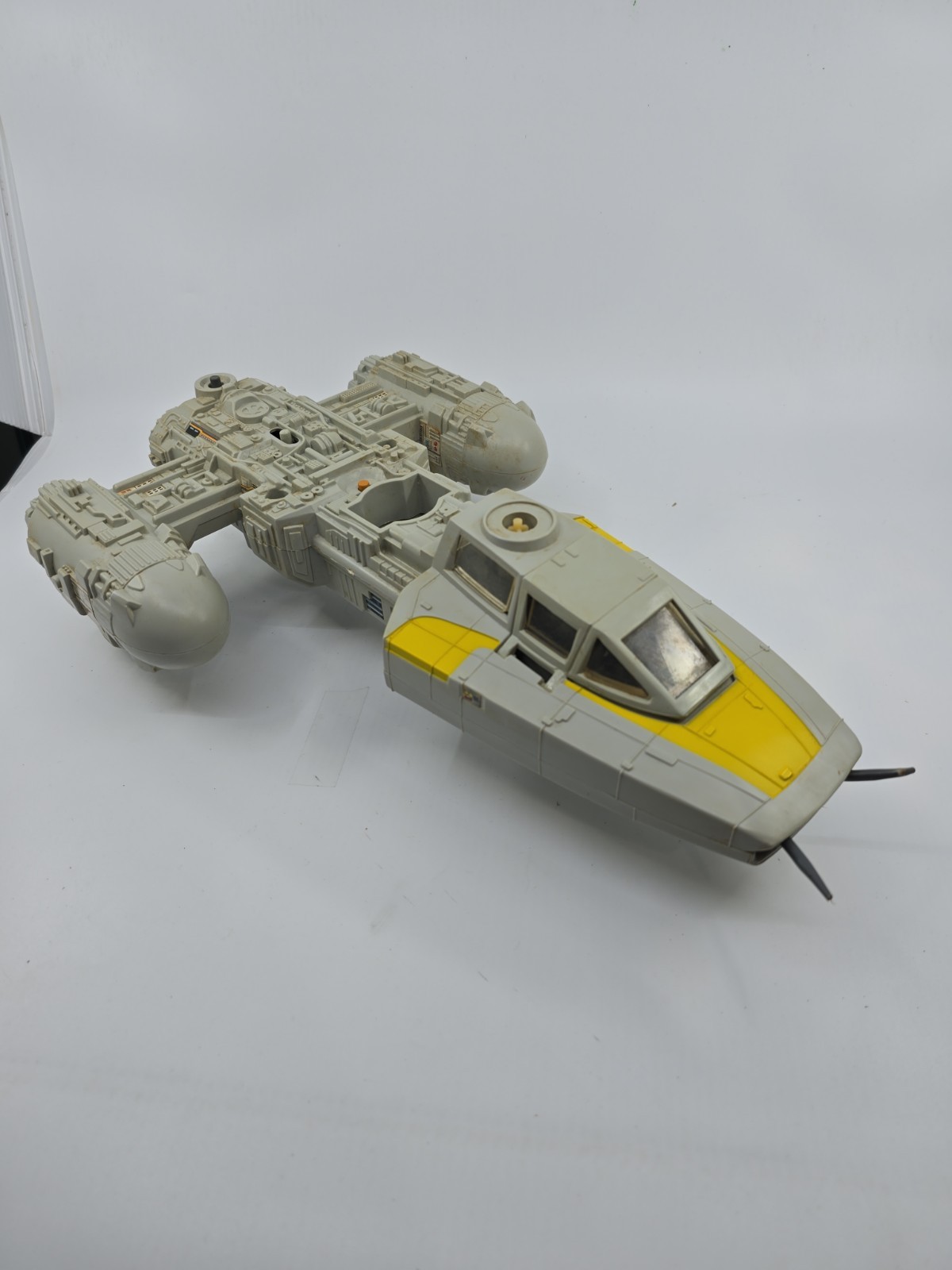 Vintage Krnner Star Wars 1983 Y-Wing Elettronica Funzionante Incompleta