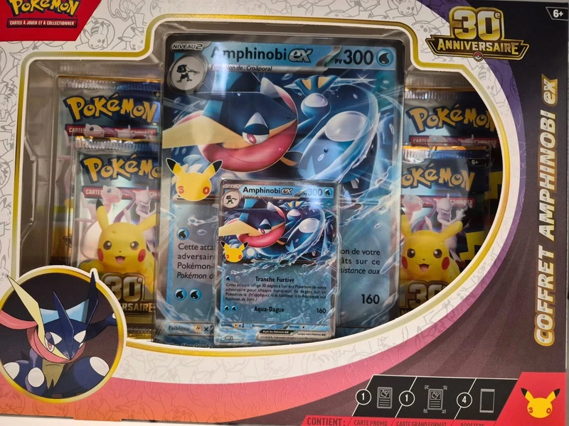 Coffret amphinobi 30 ans pokemon