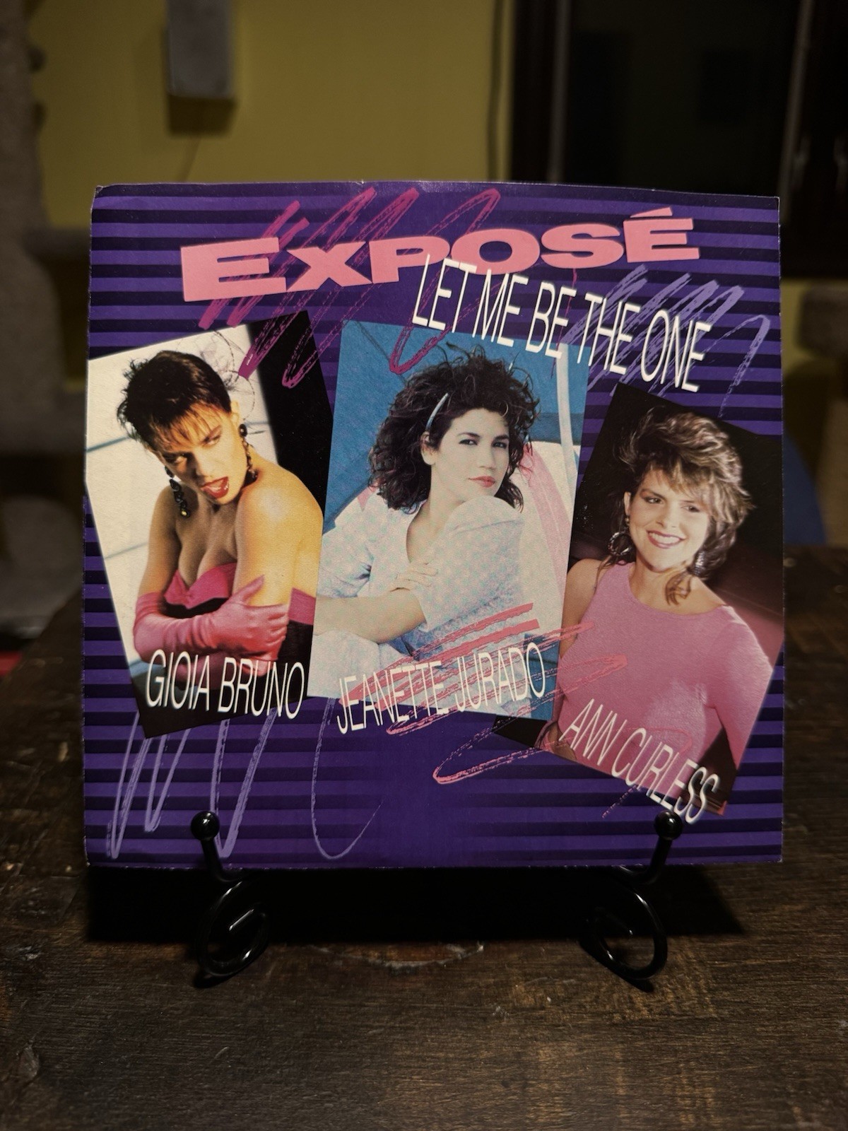 Expose Let Me Be the One / Love Is Our Destiny 7" 45 Arista AS1-9617 Pic Sleeve