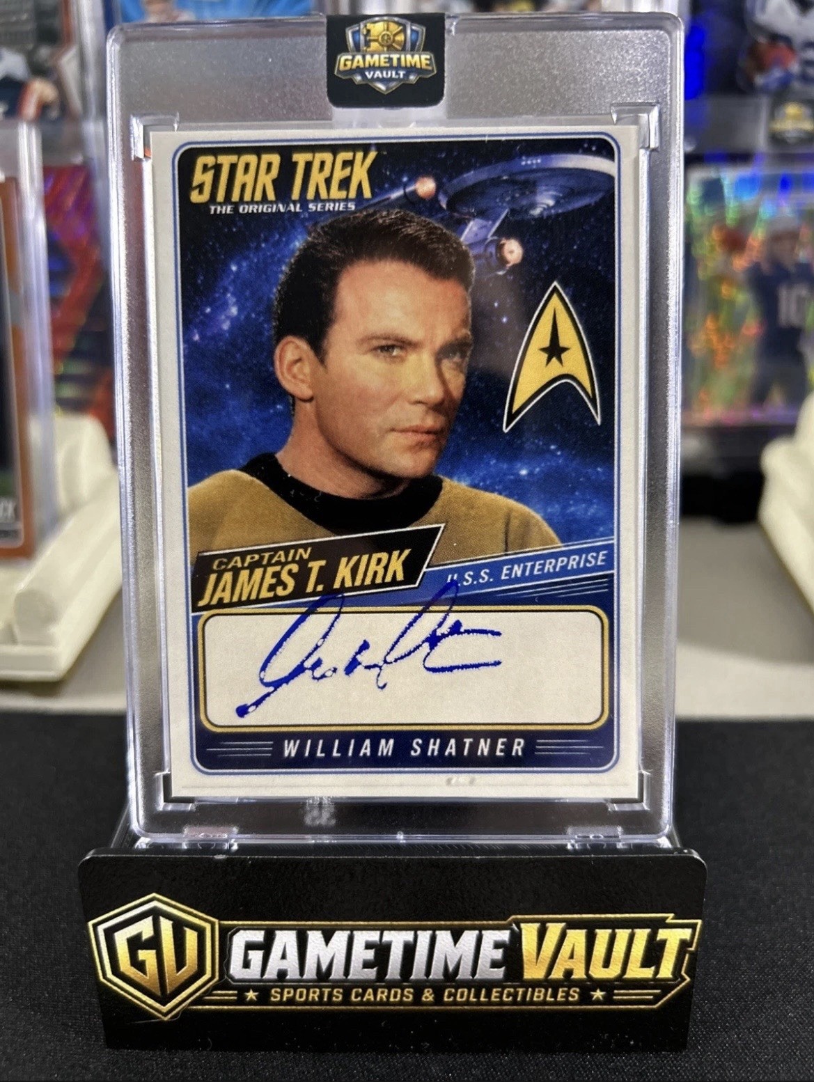 William Shatner Autographed Custom Card SWAU Cert