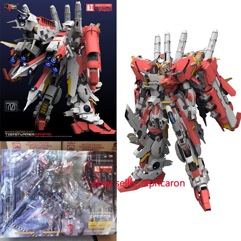 Mechanicore 1/72 MASX-0033 EX-S GUNDAM spedizione Tiefsturmer tipo armatura rossa