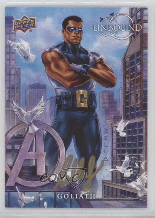 2024 Marvel Unbound Year 4 Artist 27/50 Goliath by Bella Rachlin #41 Auto 0q60