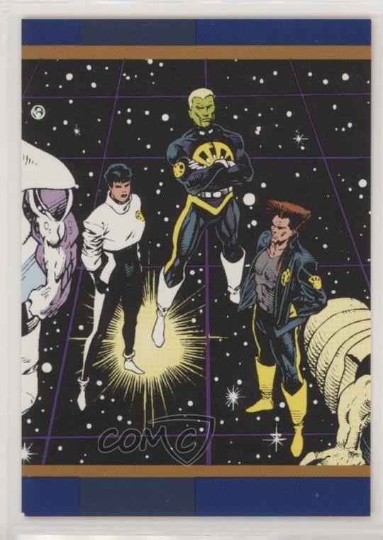 1993 SkyBox DC Cosmic Teams Phase Dox Garryn Bek #17 0u7