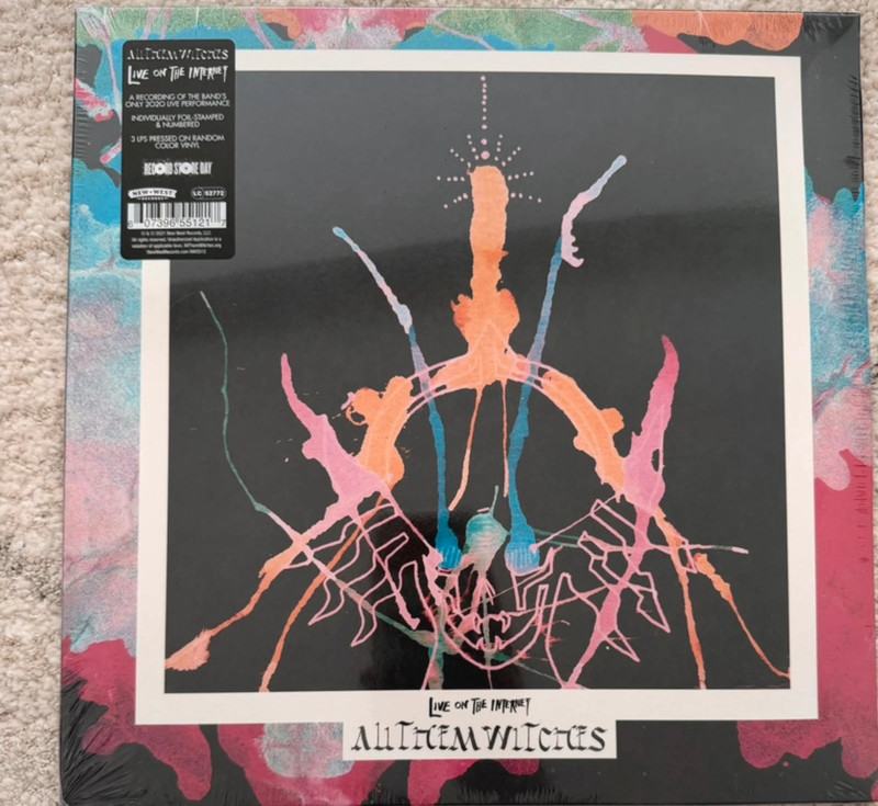 All them witches- live on the internet- limited rsd colored vinyl