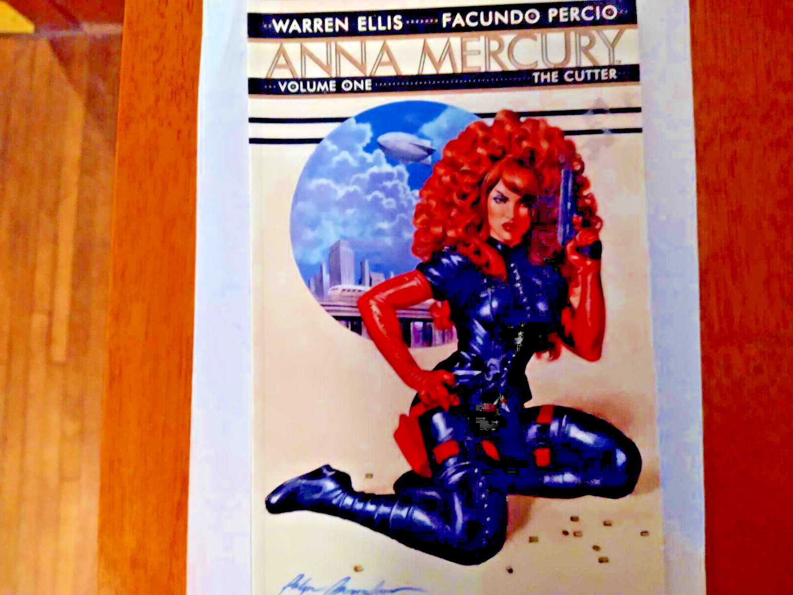 ANNA MERCURY Trade brossura Vol 1 graphic novel di Warren Ellis Avatar Press