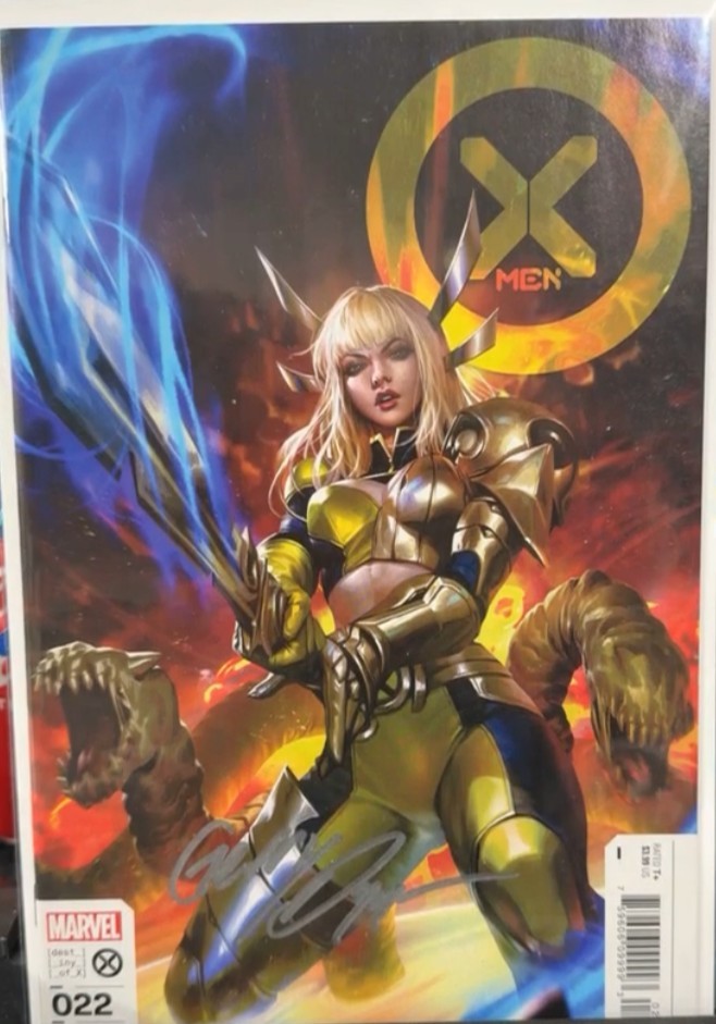 X-Men #22 Derrick Chew Cover FIRMATO Gerry Duggan Magik