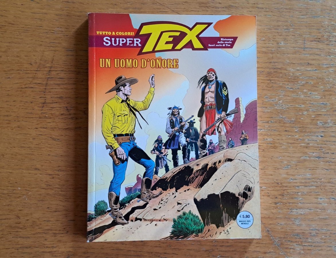 Super Tex n.43: "Un uomo d'onore", Bonelli Editore, maggio 2025, a colori