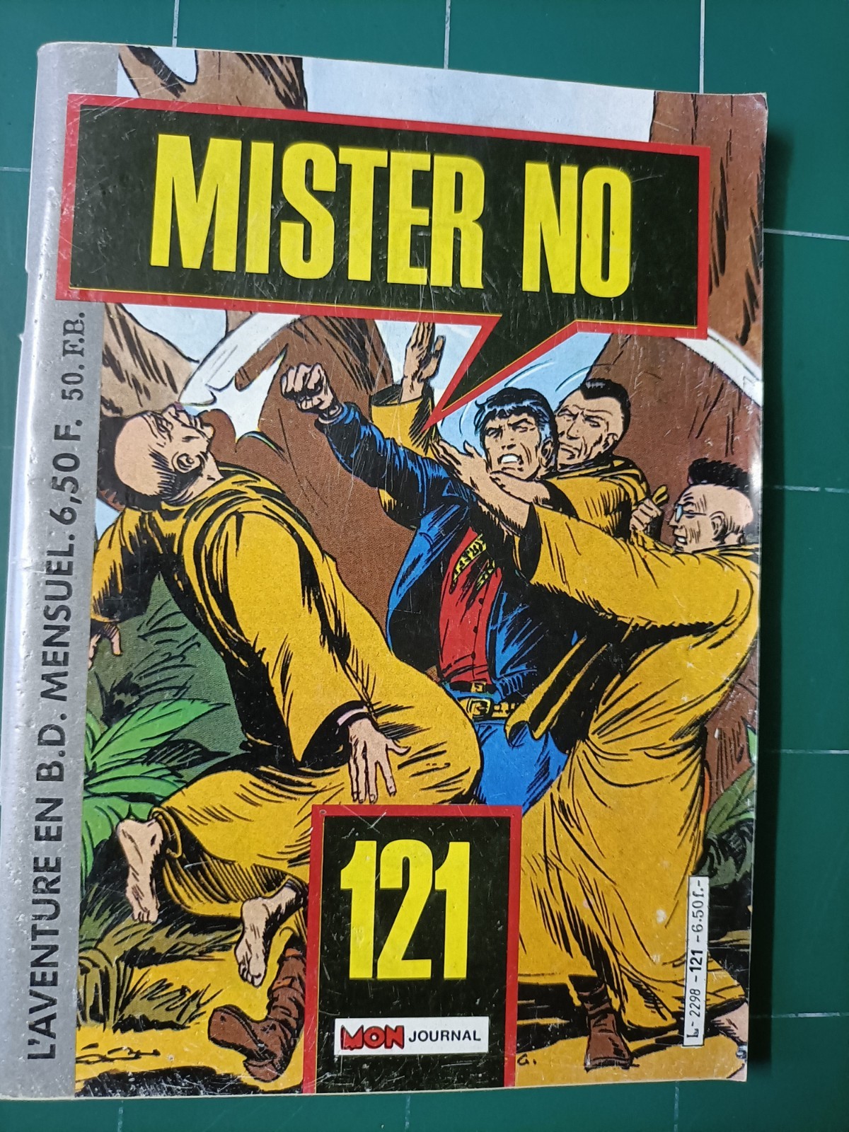 MISTER NO  n°  121    /   Janvier   1986  /   ME   / MON JOURNAL
