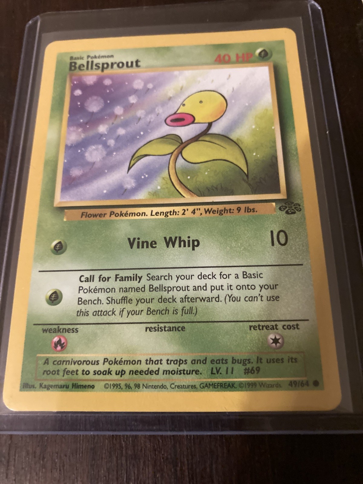 Carta Pokémon Bellsprout