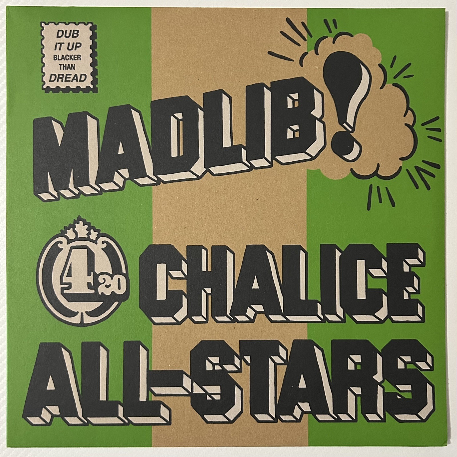 MADLIB 420 Chalice All-Stars 2021 INVAZION 2LP Vinyl Record PLAY GRADED VG+