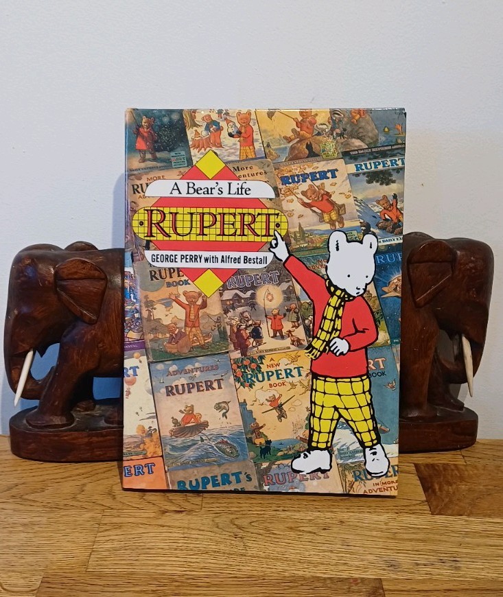 GEORGE PERRY Rupert - A Bear's Life - Hardcover Book 