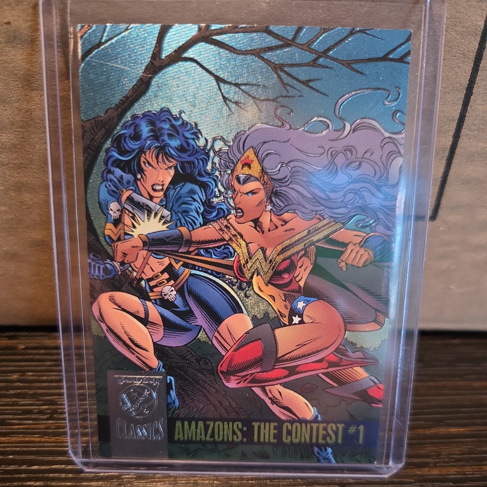 1996 SkyBox Amalgam Classics Power Blast Amazons: The Contest #1 #6
