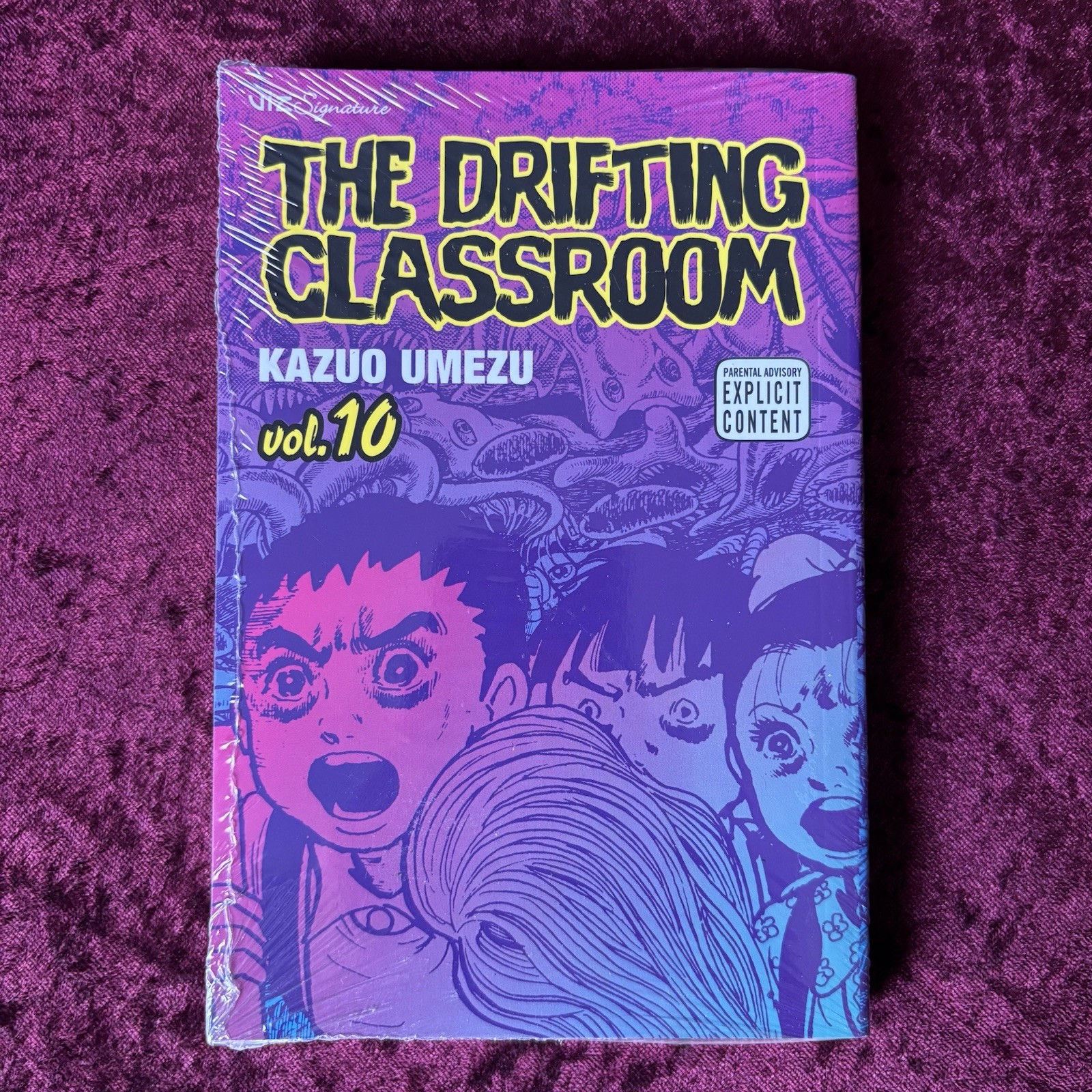 L'aula alla deriva vol. 10 manga horror di Kazuo Umezu, Viz Media