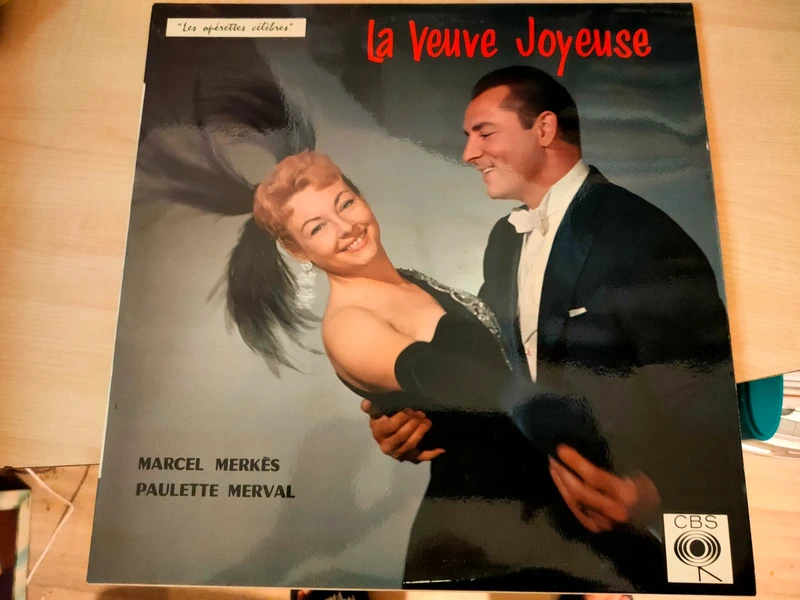 Marcel Merkès - Paulette Merval, Franz Lehar – La Veuve Joyeuse - Vinyle 33 tours