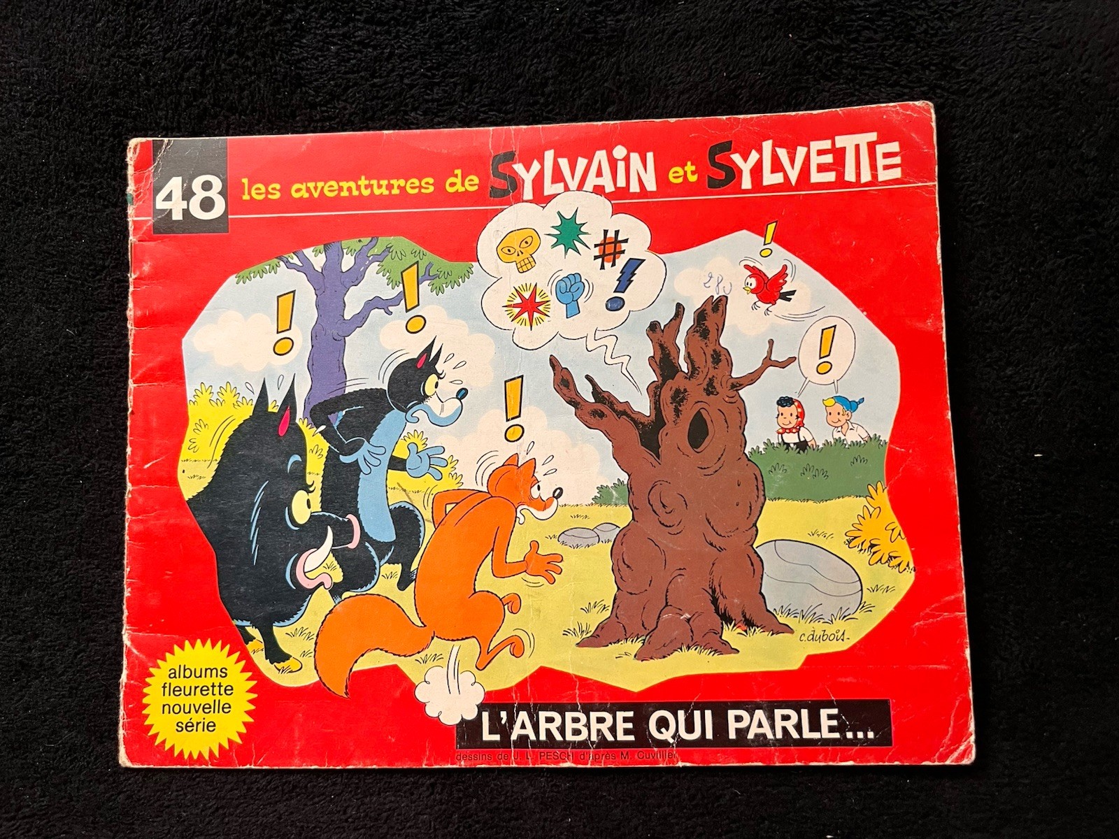 ALBUMS FLEURETTE/SYLVAIN ET SYLVETTE N°48 NS/L’ARBRE QUI PARLE  1972