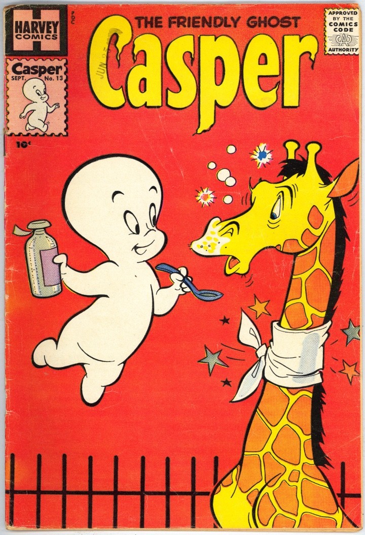 The Friendly Ghost Casper 13 Spooky Warren Kremer Harvey Silver Age 1959 BIN