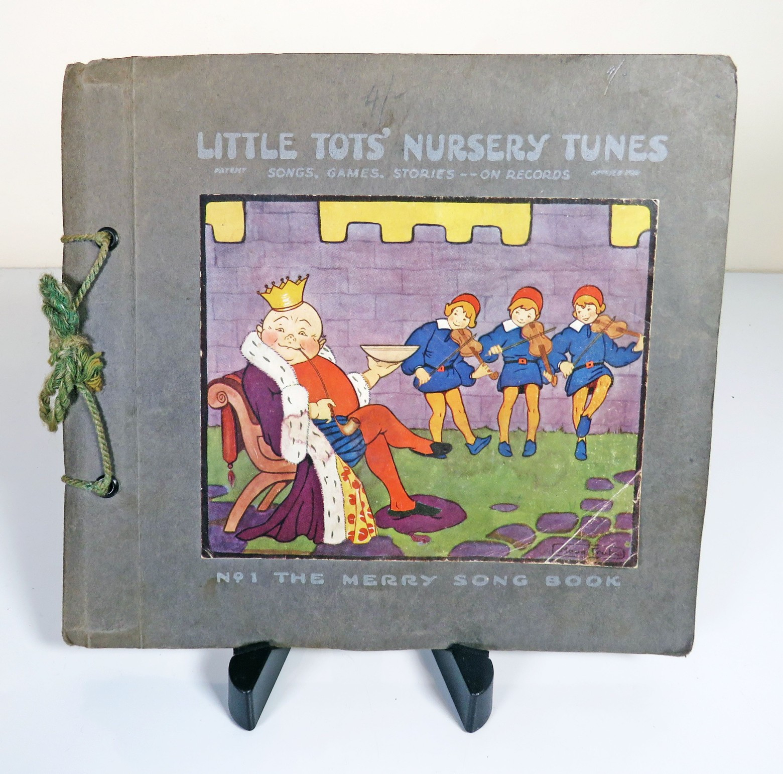 Little Tots Nursery Tunes Records No.1 The Merry Song Book 3 Records/Song Cards