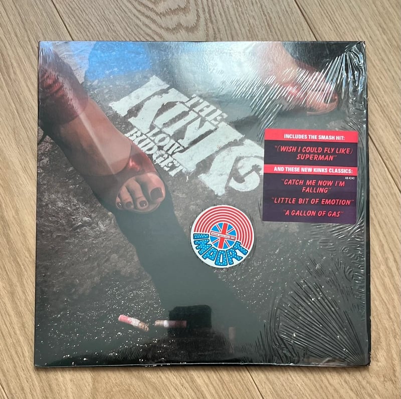 The Kinks - Low budget - vinyle 33t original USA - NM