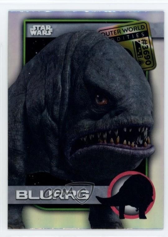 2025 Topps Chrome Star Wars Outer World Straddities Sfocatura #UO-11 1l8l
