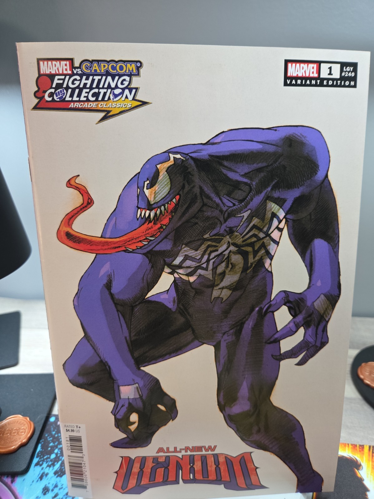 Venom #1 Nuovissimo Marvel vs Capcom Fighting Collection Variante 2025 Fumetti