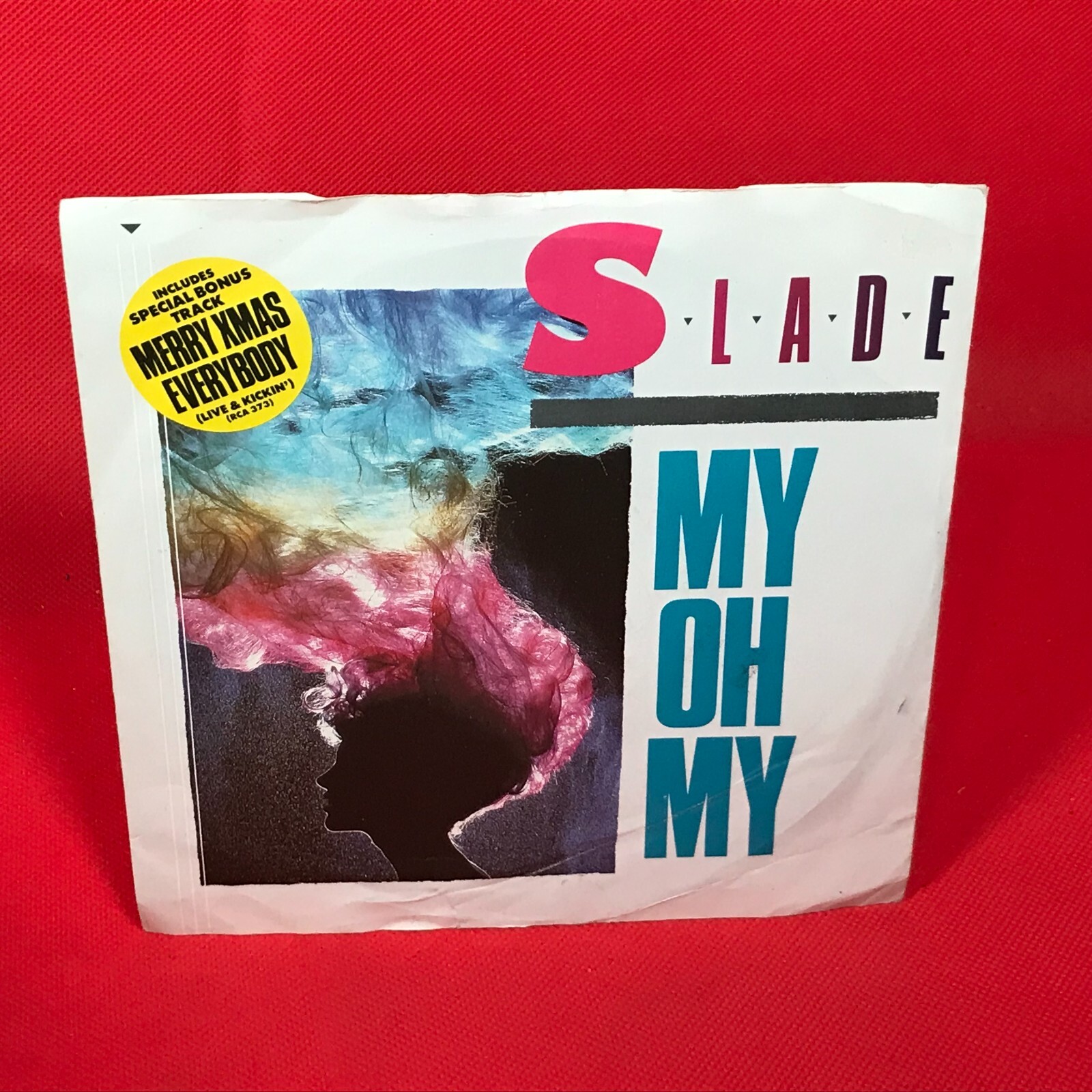 SLADE My Oh My 1983 UK 3-track 7" vinyl single Merry Xmas livel 45 original C