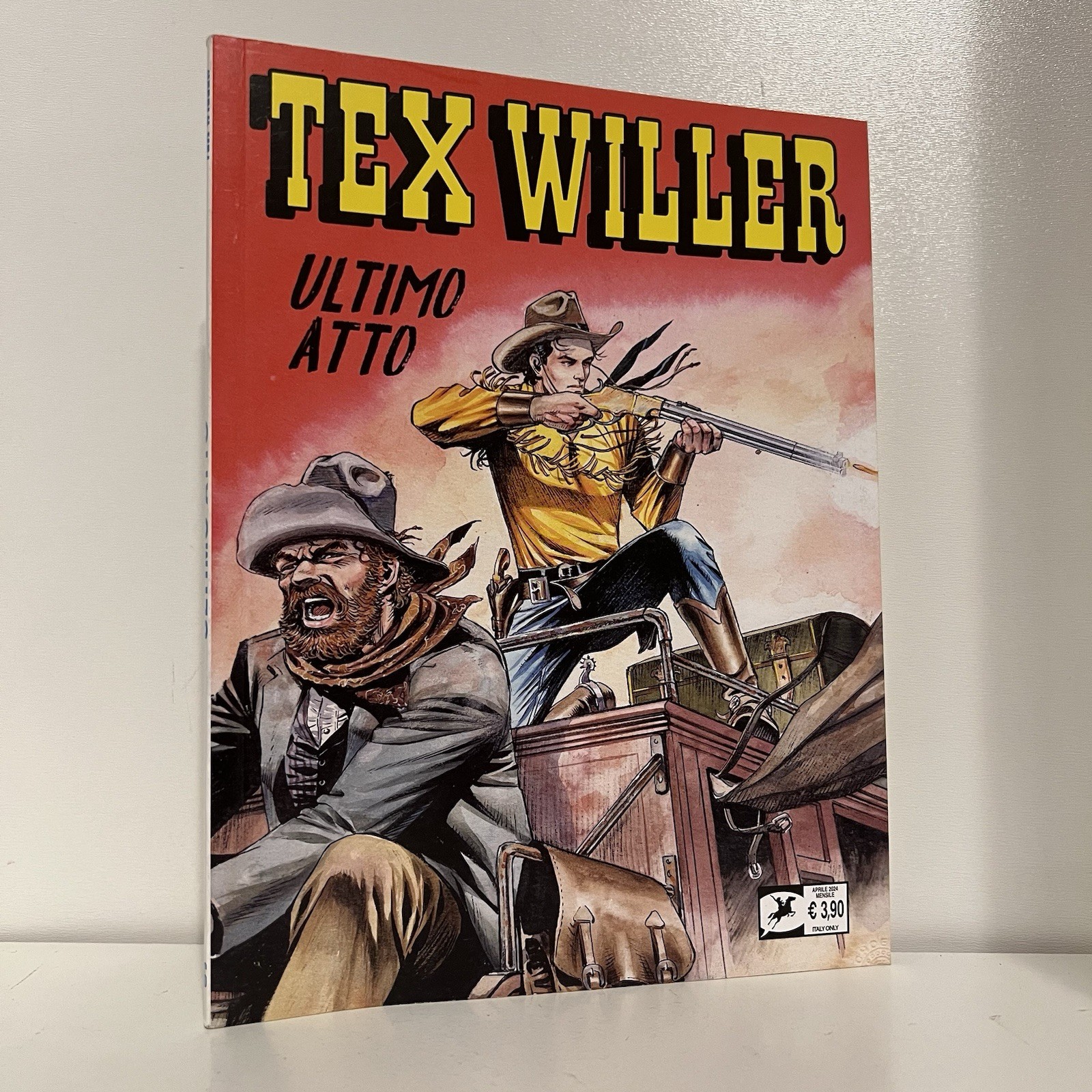 TEX WILLER 66 ULTIMO ATTO FUMETTI SBE BONELLI APRILE 2024 GIOVANE