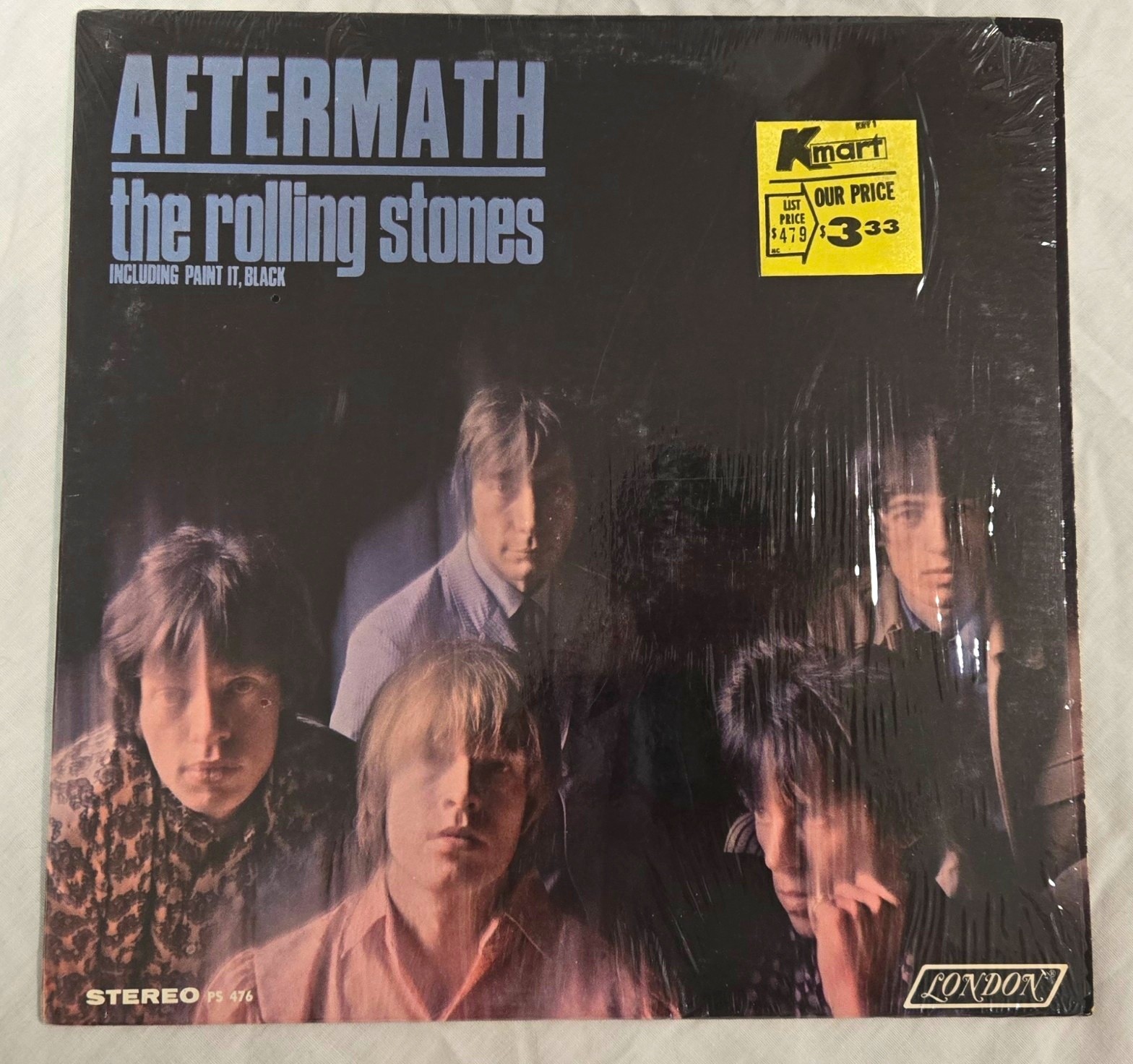 Rolling Stones Aftermath 1966 Stereo LP PS 476 Early Monarch Press -1H/-1H