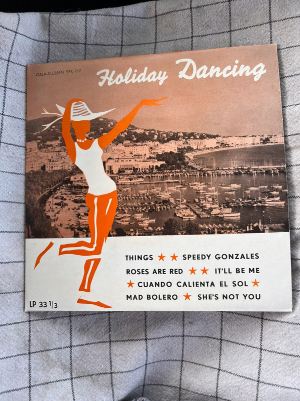 EP Vinyl - Holiday Dancing (Gala-Klubben SPK-712)