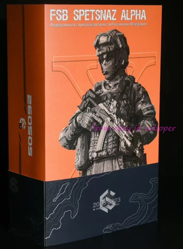 Action figure Perfect Easy&Simple 1/6 Es26050s Fsb Spetsnaz Alpha edizione limitata