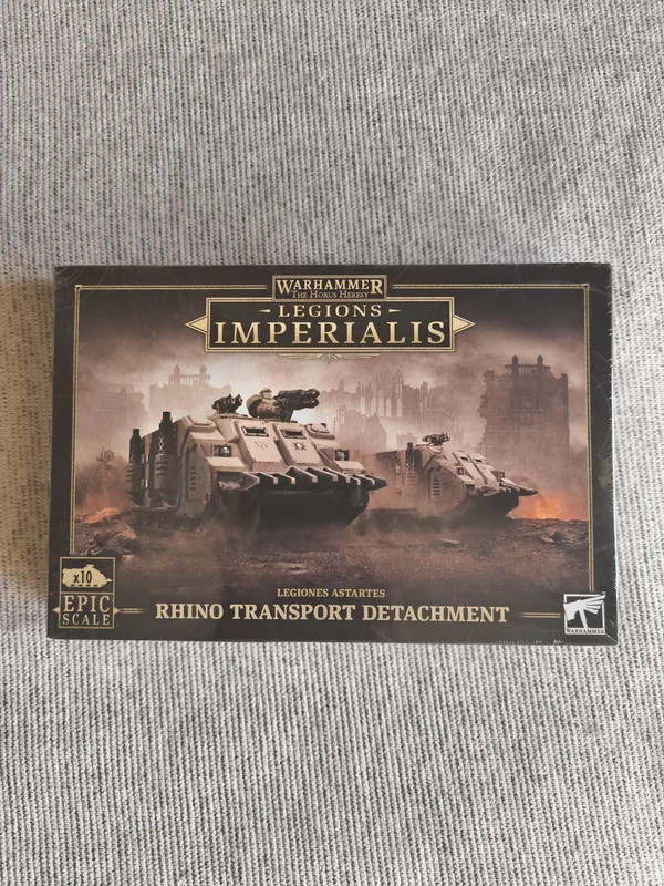 Warhammer Legions Imperialis – Rhino Transport Detachment - 10 Rhinos