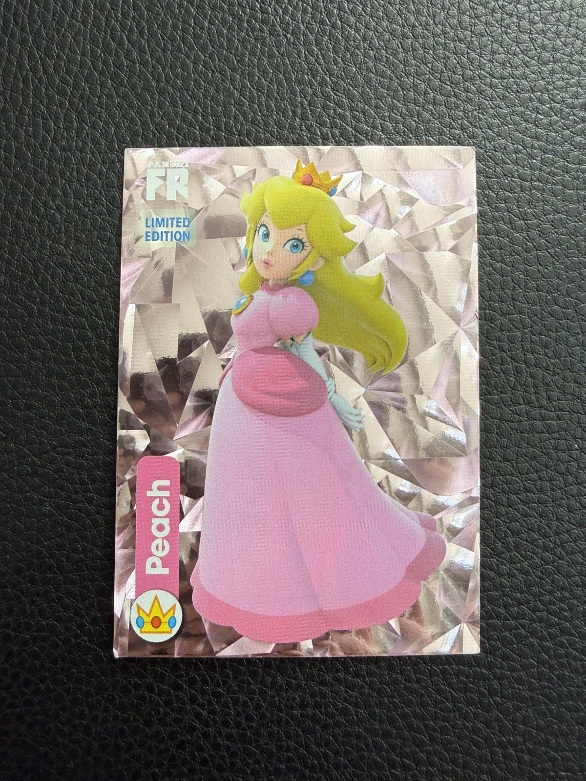 Princess Peach Fragmented Reality Panini Super Mario Limited Edition FR Card